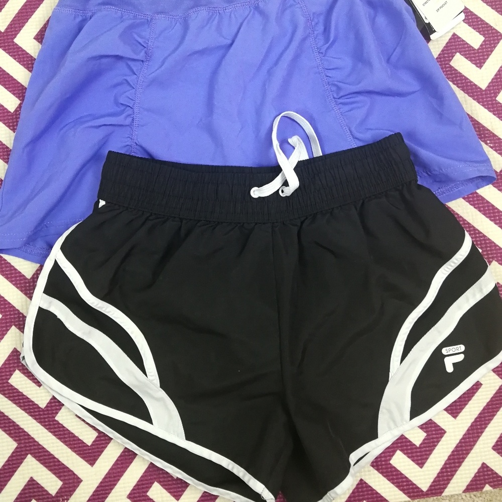 Fila and Champion athletic shorts bundle